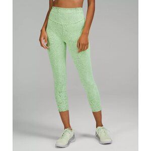 Lululemon Base Pace High Rise 25" Leggings, Vivid Green, Size 10